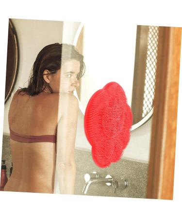 FOMIYES Back Cleaning Scrubbers Pink Foot Scrubber Pad Shower Foot Cleaner - Buy Online on GoSupps.com