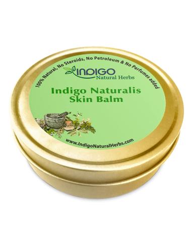 Indigo Natural Herbs Indigo Naturalis Skin Balm - May Help Relieve Psoriasis Eczema Itching Dry Cracked Skin - Moisturizing & Skin-Soothing Formula with Vit E Argan Almond Hemp Seed Oil Aloe Vera Shea Butter 4 oz 4 Ounce (Pack of 1) - Buy Online on GoSupps.com