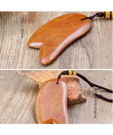 11cm Bianstone Gua Sha Massage Tool | Spa Therapy for Facial Care & Body Massage | Stress & Pain Relief - Buy Online on GoSupps.com