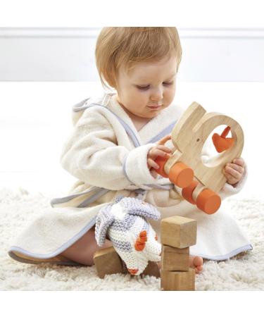 KATIE'S PLAYPEN: Natures Purest My 1st Friend Bathrobe for Babies 0-6 Months - Cream | Best International Shipping - Buy Online on GoSupps.com