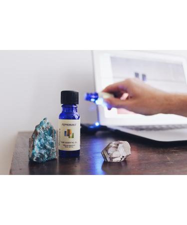 Peppermint Essential Oil - 100% Pure Therapeutic Quality Aromatherapy - 10ml Wyndmere - Made in USA - International Shipping Available - Buy Online on GoSupps.com