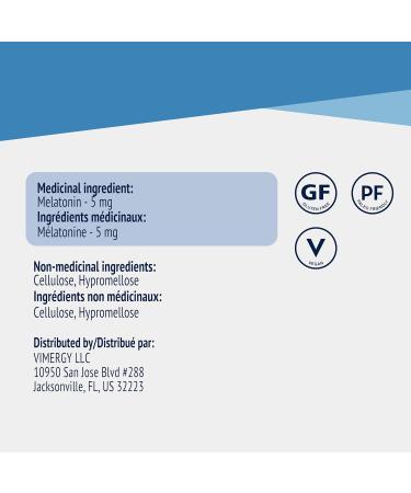 Vimergy Melatonin Capsules - 120 Capsules - Buy Online on GoSupps.com