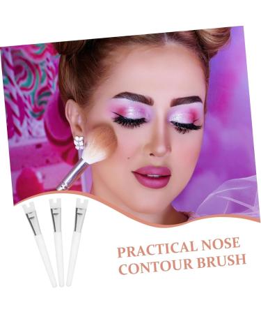 DOITOOL Nose Brush 3pcs Nose Shadow Highlighter Brush Nose Contour For Nose Makeup Nose Shadow Brush Cosmetic Hirao Women Makeup 14.00X1.70X1.10CM As Shown - Buy Online on GoSupps.com