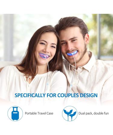 RENPHO Teeth Whitening Kit - LED Light, 35% Carbamide Peroxide, Non-Sensitive Fast Teeth Whitener - 12 Piece Set - Buy Online on GoSupps.com