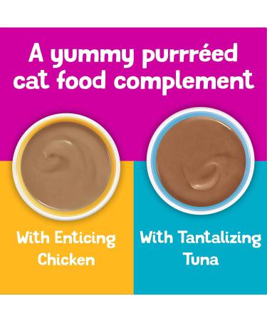 Purina Friskies Lil' Shakes Cat Food Topper Variety Pack - Chicken and Tuna - 18 Pouches - Buy Online on GoSupps.com