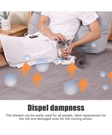 Buy 1.8M Electric Blanket with EU Plug 220V - 1 Key Control for Bedroom (180x90cm 80W) | Warmth & Comfort Online - Buy Online on GoSupps.com
