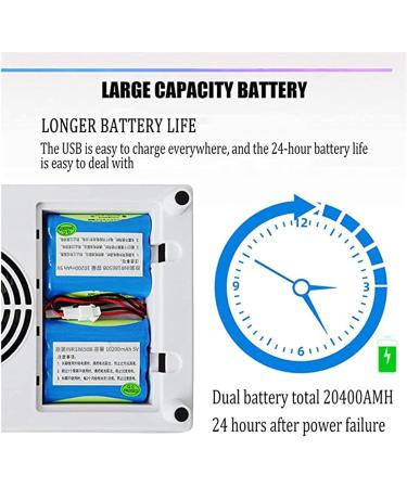 Insulin Cooler Refrigerated Box Portable Home Medicine Refrigerator Electric Cold Storage Box 2-8 LCD Display for Keeping Diabetes Drug Cooler Battery*3 - Buy Online on GoSupps.com