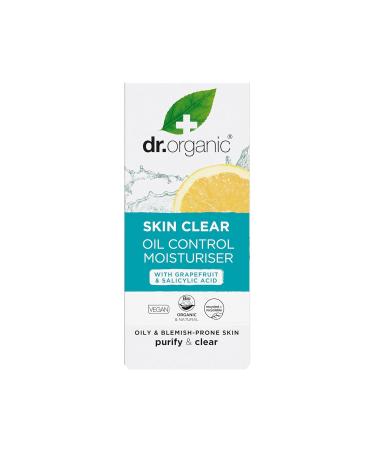 Buy Dr Organic SkinClear Oil Control Moisturiser 50ml - Best International Shipping for Clear Healthy Skin - Buy Online on GoSupps.com
