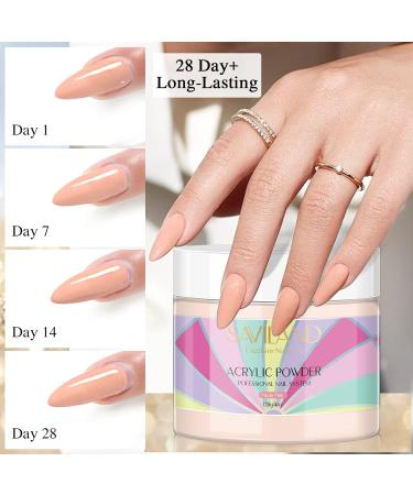 Saviland 120g Nudes Acrylic Powder - Professional Salon Quality for Nail Extension | 4.23oz Acrylic Nail Powder for French Nails - No Lamp Needed - Buy Online on GoSupps.com