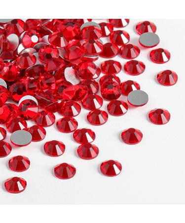 Buy Beadsland 1440 Pcs Flat Back Rhinestones SS10 - Light Red Nail Crystals for DIY Nails | Premium Quality Nail Art Supplies - Buy Online on GoSupps.com