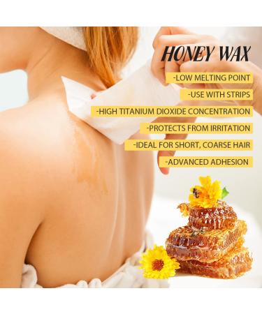 Wax Bear Roll On Wax Kit - Sensitive Skin Soft Wax Heater with Cartridge Refill, 10 Wipes, 100 Wax Strips - Yellow - Buy Online on GoSupps.com