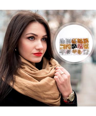 EXCEART 1 Box Braid Ring Dreadlocks Beads Hair Braiding Tube Ring Braided Hair Accessories Hairstyle Braiding Accessories Braided Headband Dread Beads Gold Metal Charm Miss Knitting Ring - Buy Online on GoSupps.com