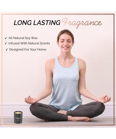 Relaxd Premium Myrrh & Tonka Scented Soy Wax Candle - Hand Poured Aromatherapy Essential Oil Candle (Myrrhaculous) - Buy Online on GoSupps.com