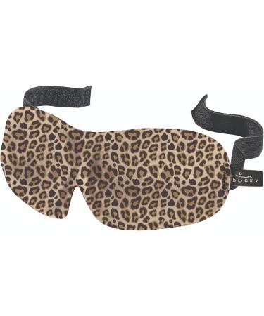 Buy 9.5" Brown and Black Leopard Eye Mask - 40 Blinks | International Shipping Available - Buy Online on GoSupps.com