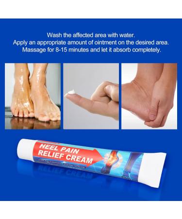 2pcs Heel Ointment 20g - Foot Pain Relief Cream for Cramps, Soreness & Heel Spurs - Buy Online on GoSupps.com