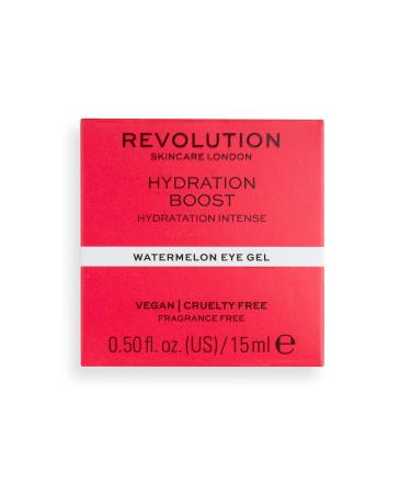 Revitalize Your Eyes with Revolution Skincare London Hydrating Boost Watermelon Eye Gel 15ml International Shipping Available - Buy Online on GoSupps.com