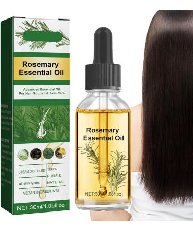  Fecfucy Rosemary Hair Oil | Organic Rosemary Essential Oil Serums | 30ml Hair Oil for Split Ends and Dry Scalp Hair Growth Oil for Fecfucy - Buy Online on GoSupps.com