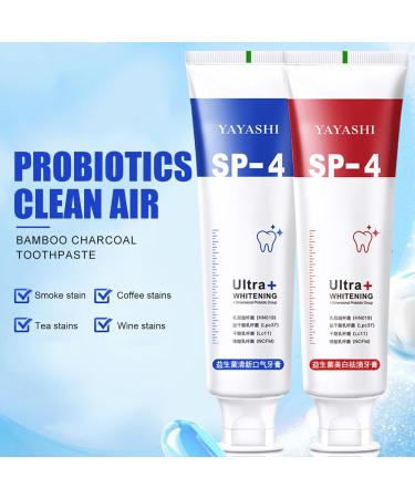 SP-4 Probiotic Toothpaste for Whiter Teeth & Fresh Breath | Complete Dental Care 1 Piece - Buy Online on GoSupps.com