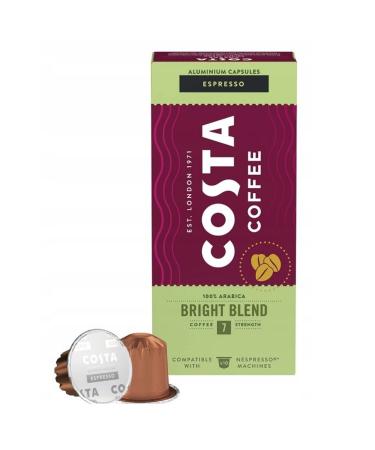 sarcia.eu Costa Coffee Bright Blend Capsules compatibles avec Nespresso ESPRESSO 30 capsules (Bright Blend ESPRESSO 30)