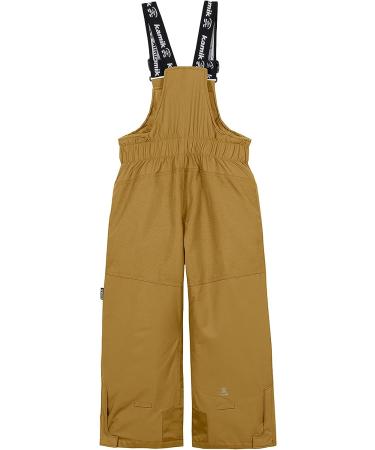 Kamik Winkie Insulated Bib Pants - Bronze | Kids Sizes 8 | Warm Winter Overalls - Buy Online on GoSupps.com