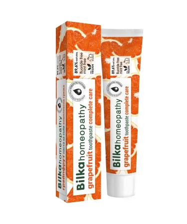 Toothpaste Natural Toothpaste with Xylitol Grapefruit Flavor Fluoride Free Menthol Free Sugar Free 75ml 1