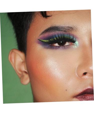 FRCOLOR 8 Pairs of Stickers for False Eyelashes Dramatic Eyelashes Green Eyeliner Pen Eye Makeup Stickers Eyelashes Stickers Double-Sided Adhesive Strips Decorate - Buy Online on GoSupps.com