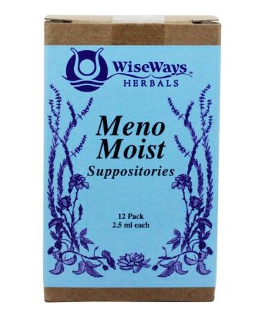 Wise Ways - Meno Moist Suppositories - 12 Pack(s) 2.5ml