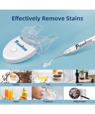 Teeth Whitening Kit with LED Light - 10X Whitening Gels, 2 Mouth Trays | Fast Results in 15 Minutes | No Sensitivity | 1-9 Shades Whiter in 1-2 Weeks - Buy Online on GoSupps.com