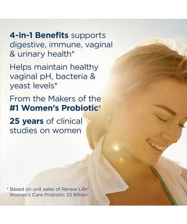 Renew Life Ultimate Flora Women's Vaginal Probiotic 50 Billion - 30 Veggie Capsules - Buy Online on GoSupps.com
