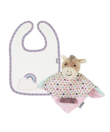 Buy Sterntaler Gift Set Pauline - Velcro Bib & Comforter for 0+ Months | Multicolored 2-Piece Set - Buy Online on GoSupps.com