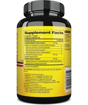 Pharmafreak Ripped Freak 60ct - Hybrid Fat Burner V.1 - Made in USA - Buy Online on GoSupps.com