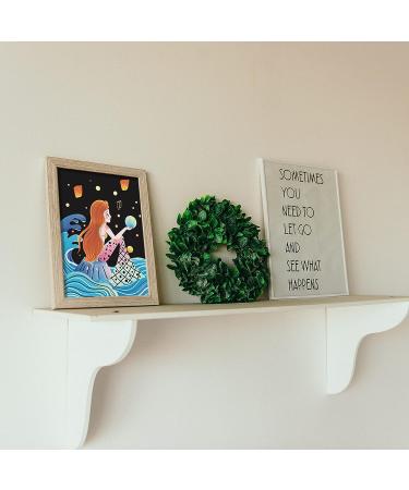 NAIHEY Scratch Art Rainbow Painting Set for Girls and Boys - Creative Engraving Craft Kit for Kids - Mermaid & Unicorn Theme - 8 Sheets - Buy Online on GoSupps.com