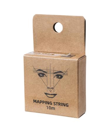 Eyebrow Mapping String Tool - Pre-Dyed Mapping Thread for Makeup Ideal for Creating Symmetrical Brows | Eyebrow Sequence Mapping Tool for Professional Makeup