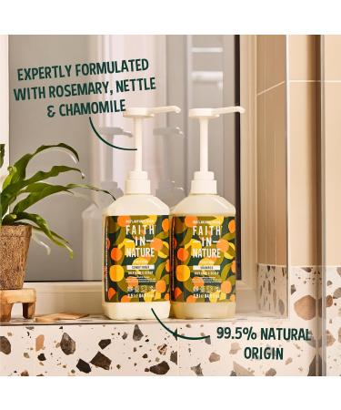 Faith In Nature Grapefruit & Orange Conditioner 2.5L - Vegan, Cruelty Free, No SLS or Parabens - For Normal to Oily Hair - Buy Online on GoSupps.com