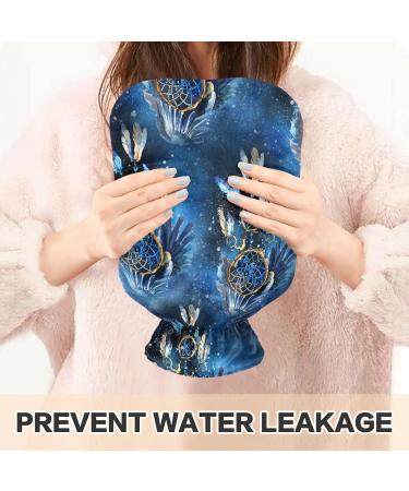 Large 2L Hot Water Bottle with Soft Cover - Pain Relief & Heat-Cold Therapy for Back Pain - Buy Online on GoSupps.com