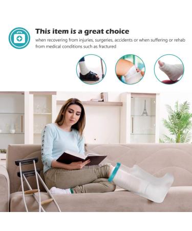 Polaland Waterproof Leg Protector for Plaster - Adult & Children's Shower Bandage Cover - Buy Online on GoSupps.com