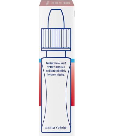 Visine Red Eye Drops 0.28 fl. oz - Hydrating Comfort & Redness Relief - Buy Online on GoSupps.com