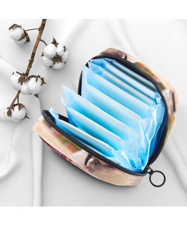 Portable Menstrual Cup Bag for Women | Terrier on Car Design | Zipper Storage for Teen Girls - Buy Online on GoSupps.com