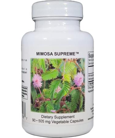Supreme Nutrition Mimosa Supreme, 90 Pure 100% Organic Mimosa Pudica Seed Capsules