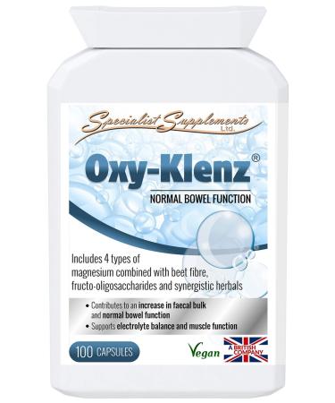 Specialist Supplements Oxy-Klenz Healthy Bowel Function 100 Capsules
