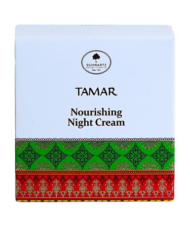 Schwartz Tamar Nourishing Night Cream - Anti-Aging Facial Moisturizer with Date & Pomegranate Extract SLS & Paraben Free 1.7 Fl. Oz Smooth Fine Lines - Buy Online on GoSupps.com