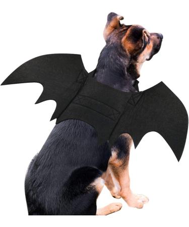 Rypet Dog Bat Costume - Halloween Pet Costume Bat Wings Cosplay Dog Costume Cat Costume for Party Large (Pack of 1) - Buy Online on GoSupps.com