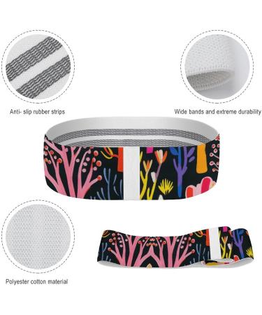 Buy Resistance Bands - Printed Elastic Fitness Bands for Strength Training & Leg Workouts - Buy Online on GoSupps.com
