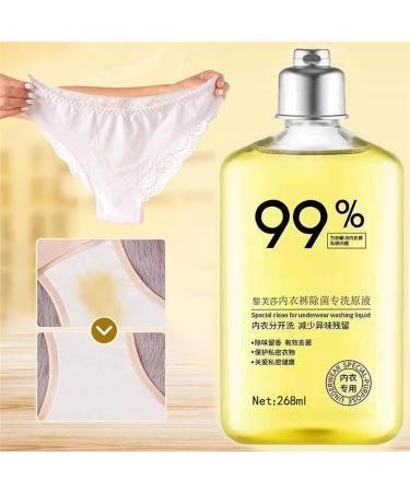99% Period Panty Cleaner Underwear Laundry Detergent Liquid Underwear Detergent Powerfully Plant Based Underwear Detergent Laundry Liquid(2pcs) - Buy Online on GoSupps.com