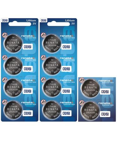 Coin Cell Battery 3V 24.5 x 5.0mm 540mAh (10 pieces)