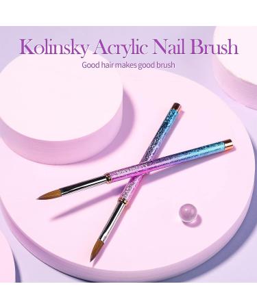 BORN PRETTY Acrylic Nail Brush - Professional Kolinsky Brush for Extension Nails | 1PC - Buy Online on GoSupps.com