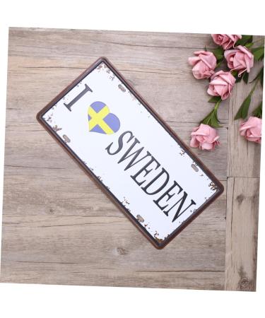 TEHAUX Retro Decor Vintage Signs for Sale Antique Signs Tin Signs Iron Painting The Sign Metal Iron Sign As Shown medium - Buy Online on GoSupps.com