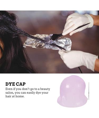 ERINGOGO Bonnet de Coloration en Silicone lastique R utilisable Taille Unique Capuchon Perfor pour M ches avec Crochet M tallique Outil Professionnel pour Salon et Couleur Al atoire - Buy Online on GoSupps.com