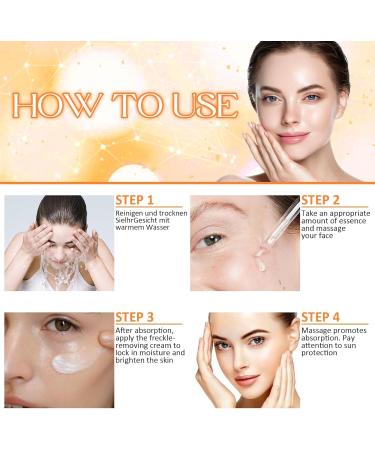 Ourdort Vitamin C serum & retinol serum set for antiaging and freckles wrinkle reduction tightening skin removes melasma spots and lightens the skin for face neck and d collet  - Buy Online on GoSupps.com