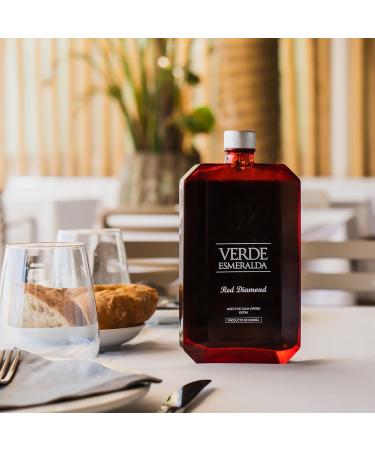 "Verde Esmeralda - Aceite by Oliva Virgen Extra - Picual 500 ml (500 ml Green Emerald) (500 ml Red Diamond) - Buy Online on GoSupps.com
